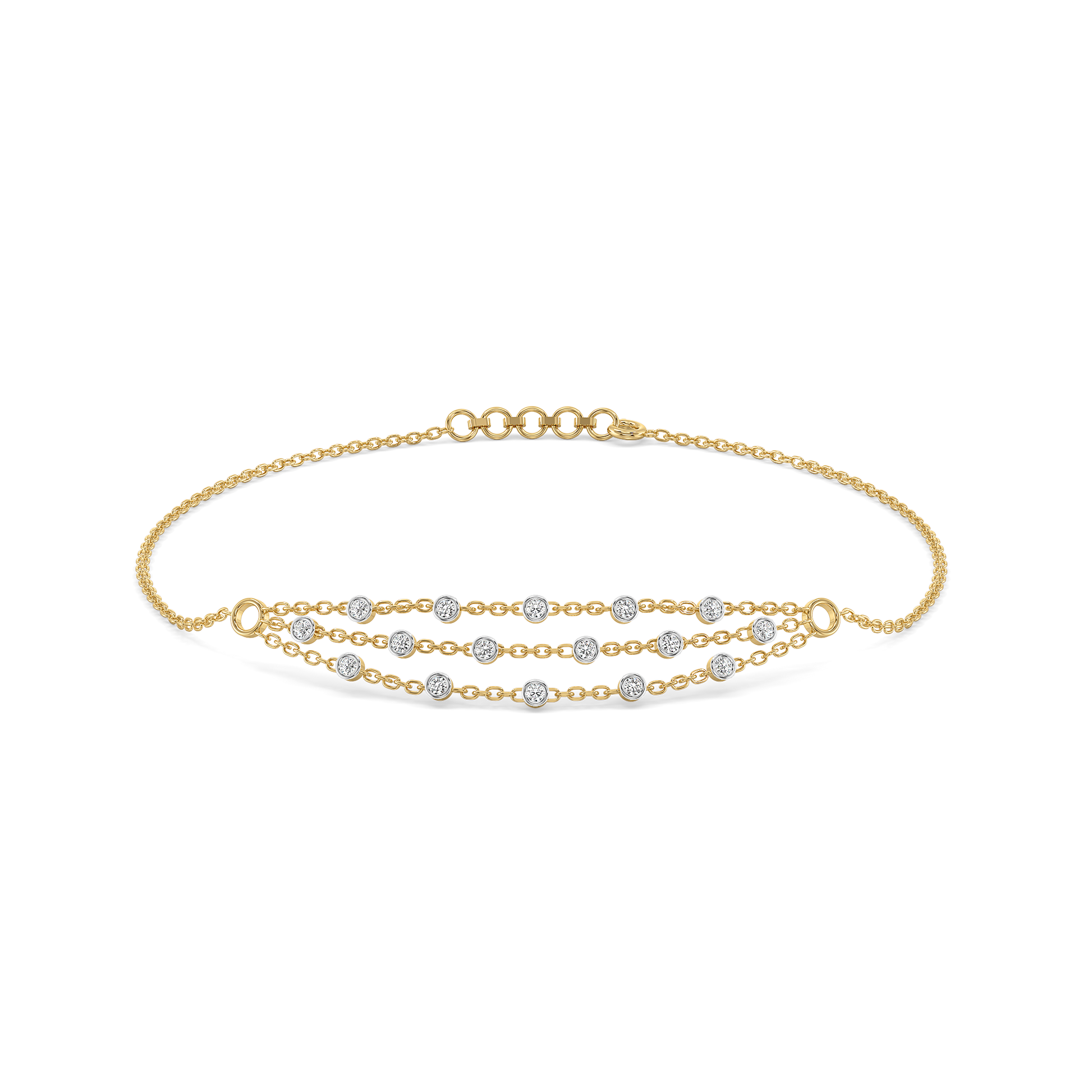 Layer It On, Monica – Lab Diamond Bracelet