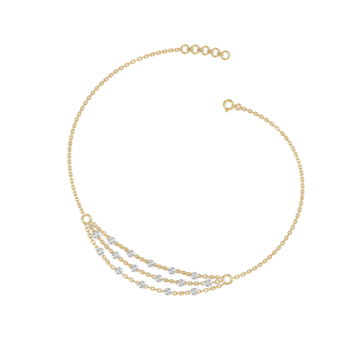 Layer It On, Monica – Lab Diamond Bracelet