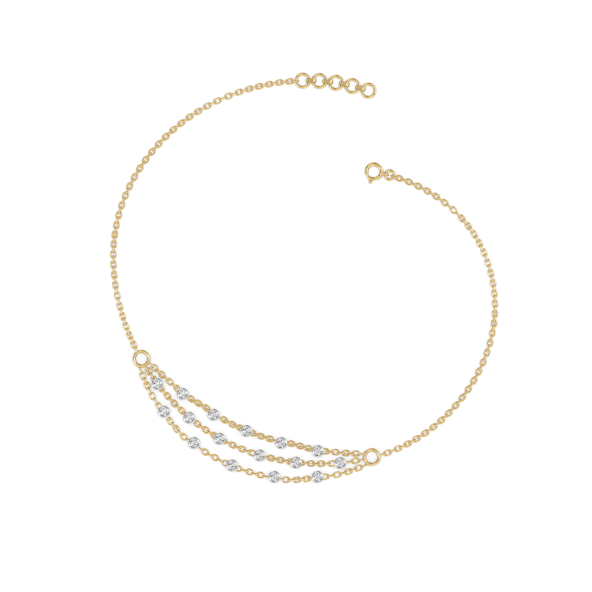 Layer It On, Monica – Lab Diamond Bracelet