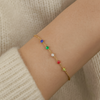 Color-Coded Monica – Lab Diamond Bracelet