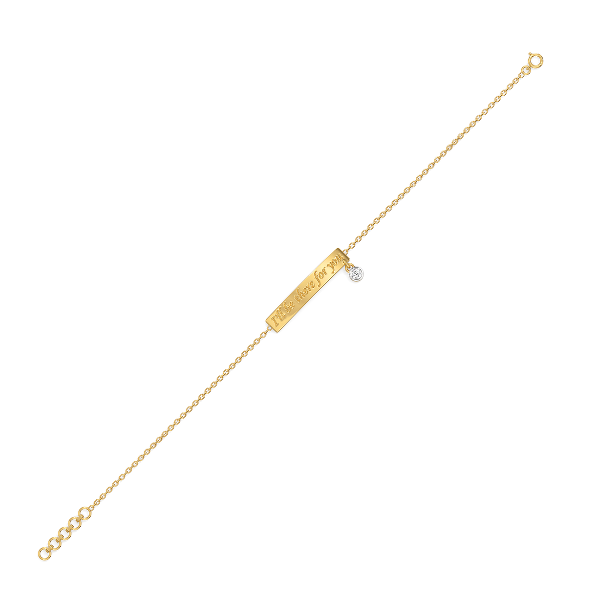 I'll Be There for you – Lab Diamond Bracelet