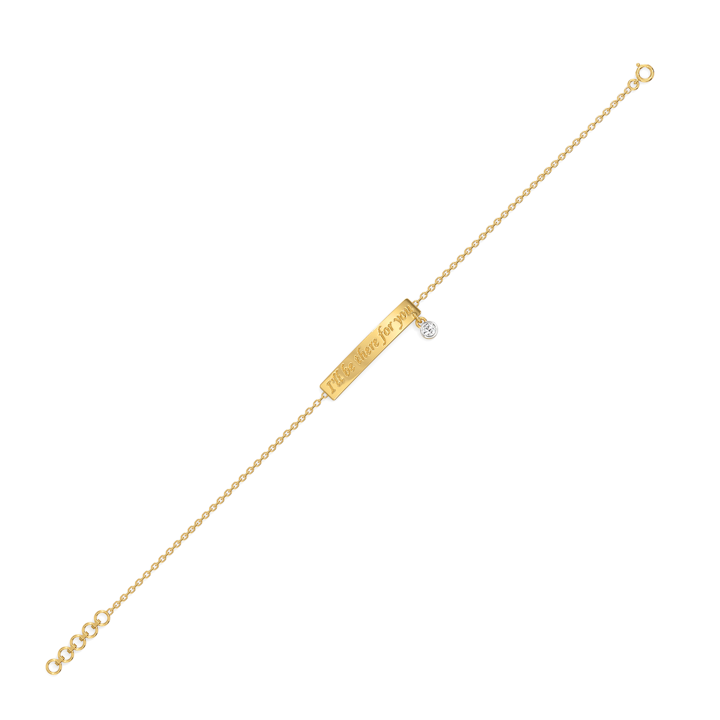 I'll Be There for you – Lab Diamond Bracelet