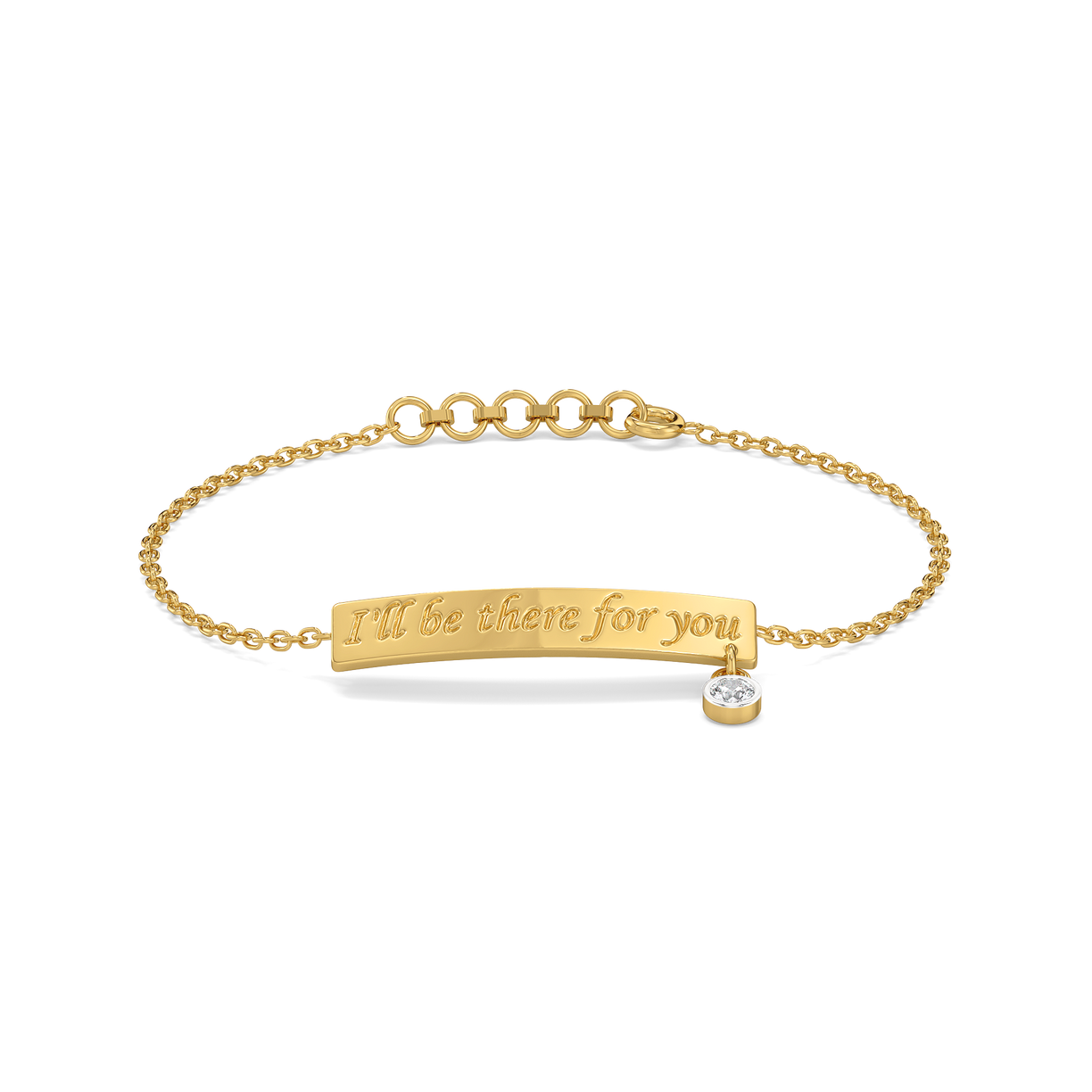 I'll Be There for you – Lab Diamond Bracelet