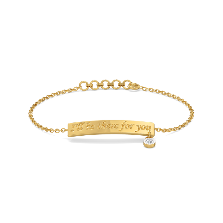 I'll Be There for you – Lab Diamond Bracelet