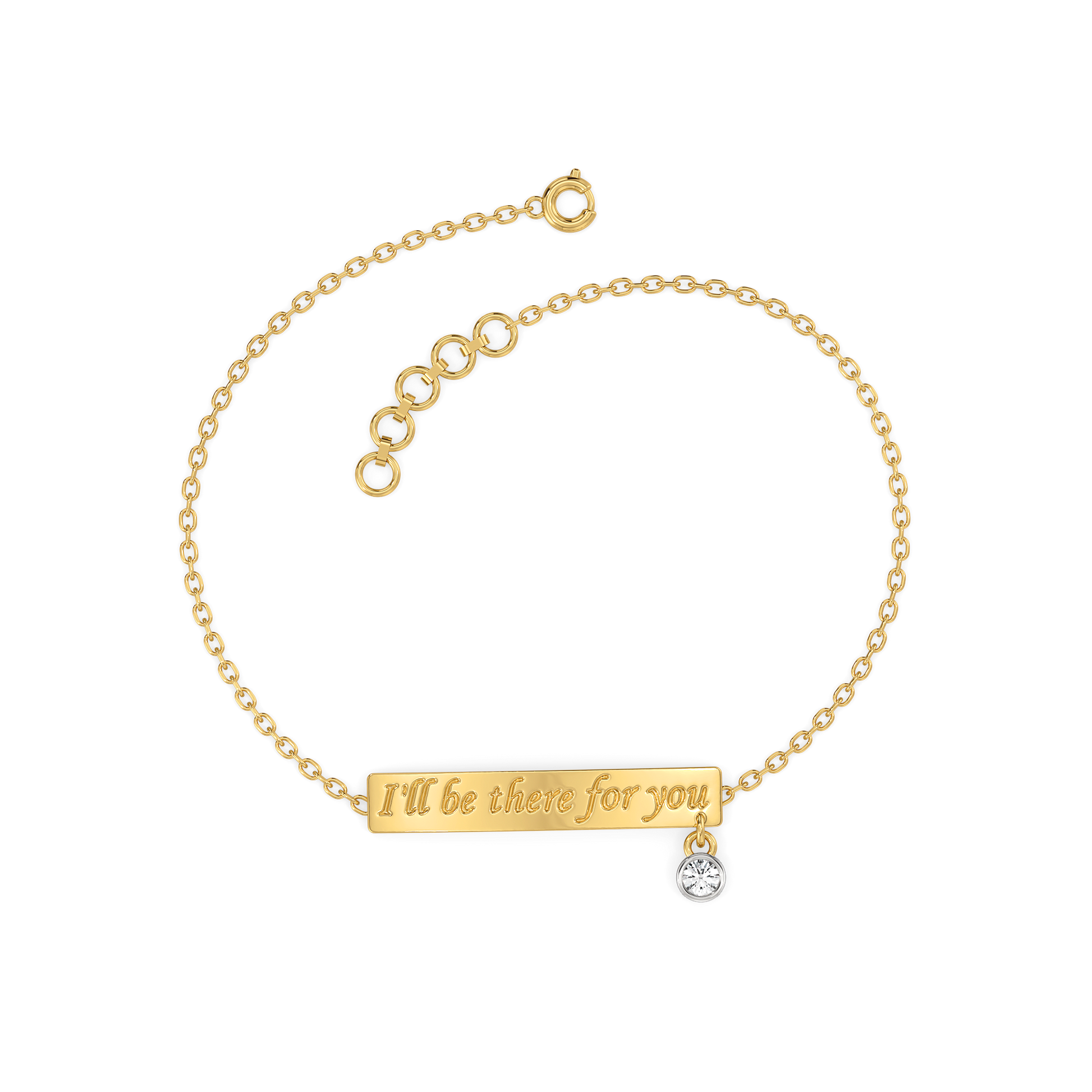 I'll Be There for you – Lab Diamond Bracelet