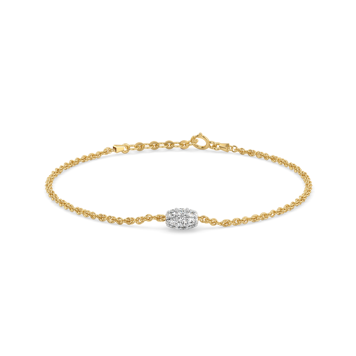 Diamond in Motion – Lab Diamond Bracelet