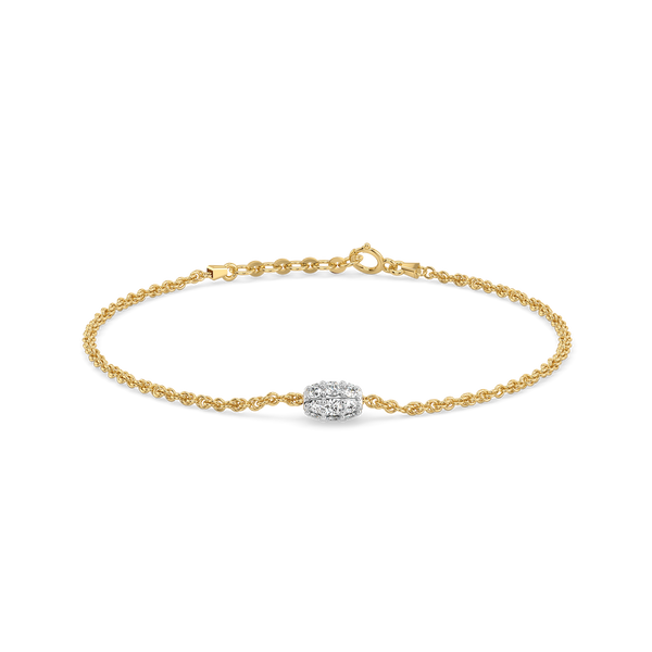 Diamond in Motion – Lab Diamond Bracelet