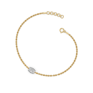 Diamond in Motion – Lab Diamond Bracelet