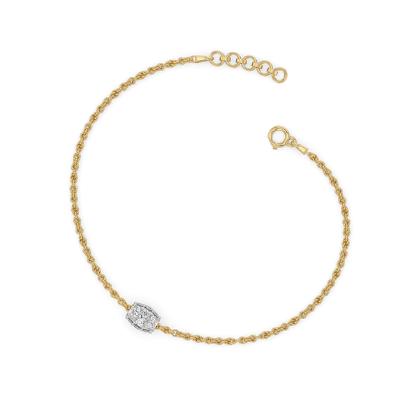 Diamond in Motion – Lab Diamond Bracelet