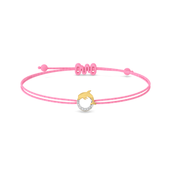 Sea You Soon 18kt Gold Vermeil – Lab Grown Diamond BFF Bracelet - Lukson 