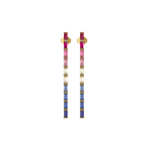 Colourburst - Lab Diamond Drop Earrings