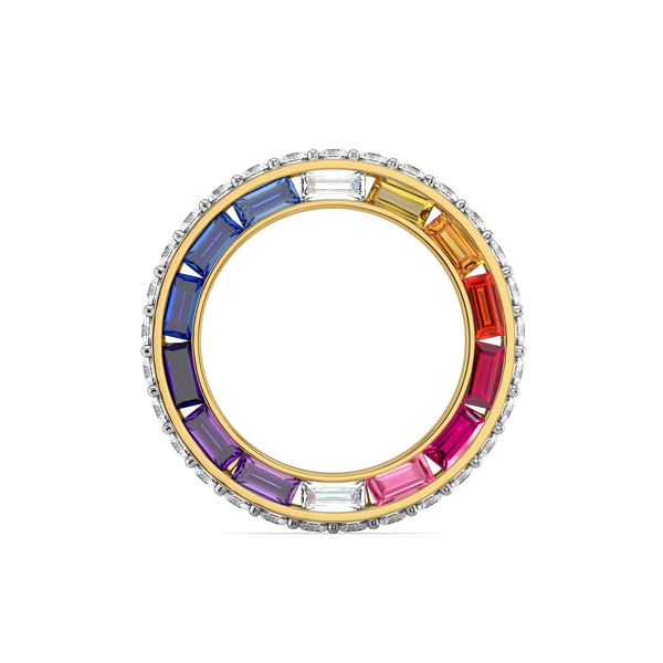 Offbeat Edge - Lab Diamond Ring