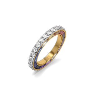 Offbeat Edge - Lab Diamond Ring