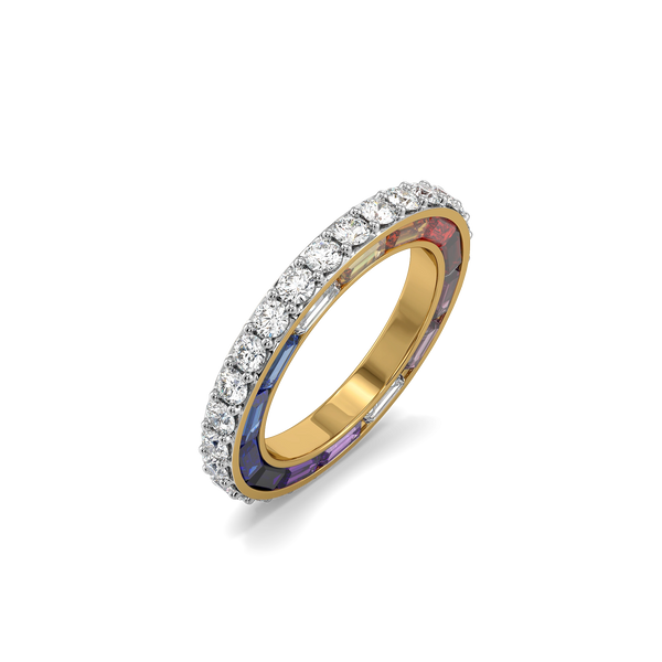 Offbeat Edge - Lab Diamond Ring