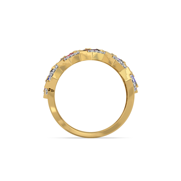 Afterdark Edge - Lab Diamond Ring