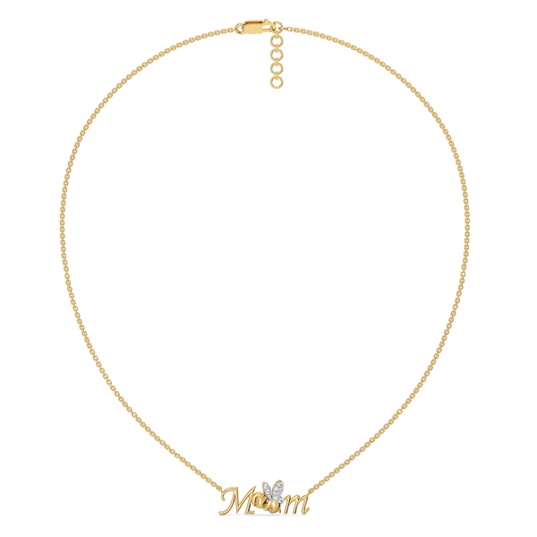 Tiny Blessing 18kt Gold Vermeil Lab Grown Diamond Necklace - Lukson