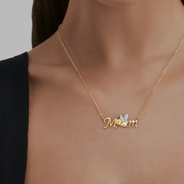 Lukson Tiny Blessing Lab Grown Diamond Necklace