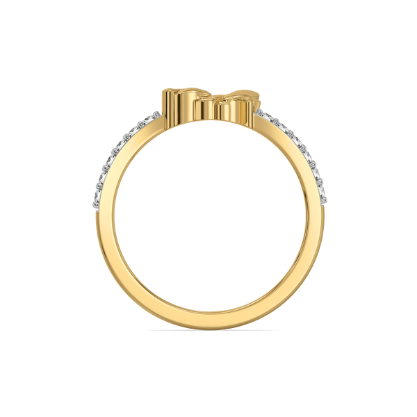 Tiny Blessing Lab Grown Diamond Ring for Women - Lukson