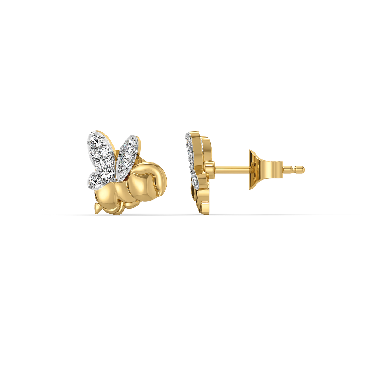 Tiny Blessing - Lab Diamond Stud Earrings