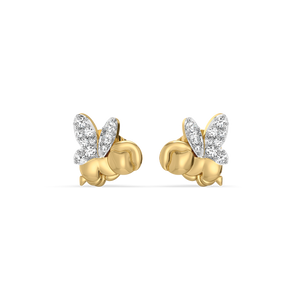 Tiny Blessing - Lab Diamond Stud Earrings