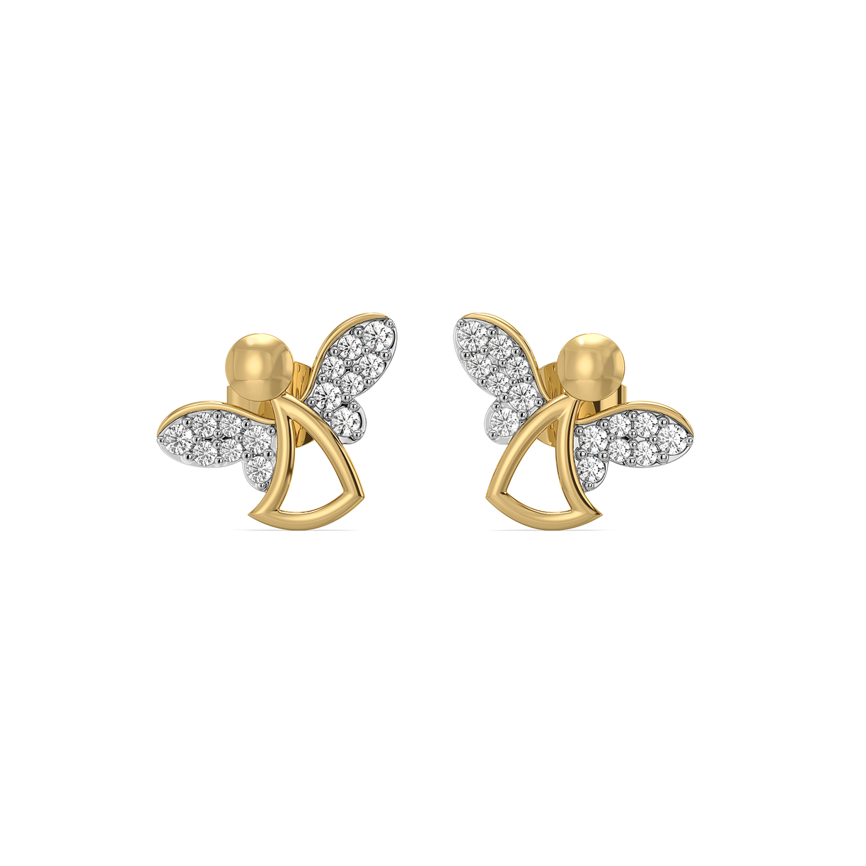 Light Guardian - Lab Diamond Stud Earrings