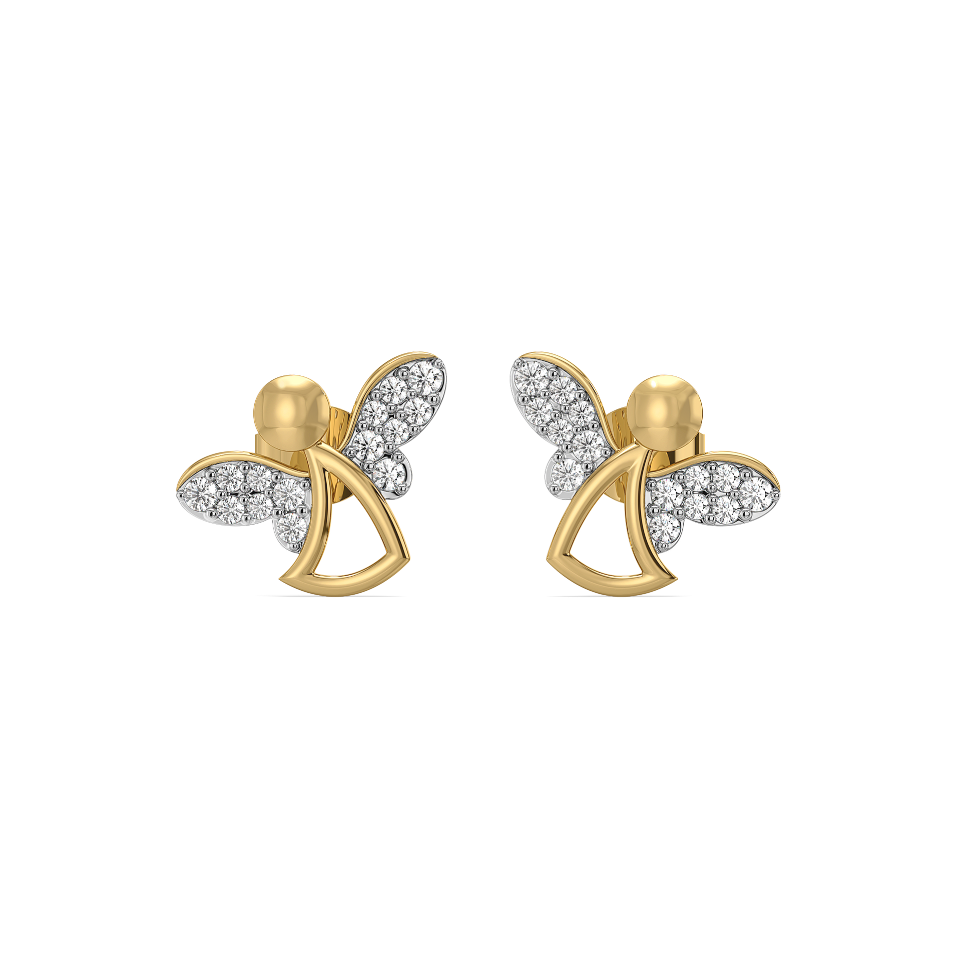 Light Guardian - Lab Diamond Stud Earrings
