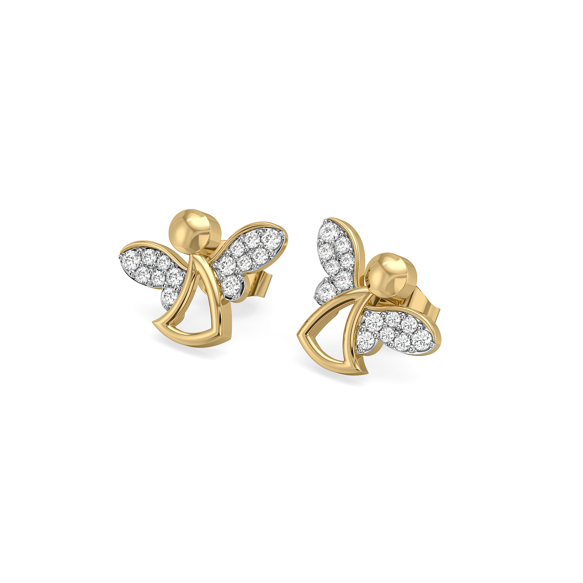 Light Guardian - Lab Diamond Stud Earrings