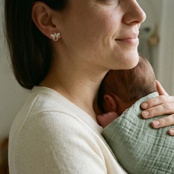 Light Guardian - Lab Diamond Stud Earrings