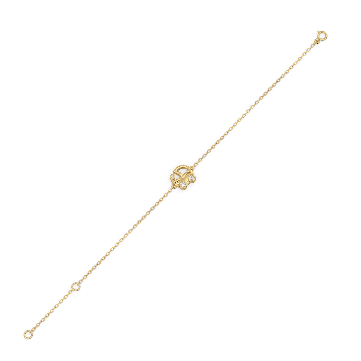 Cradle Glow - Lab Diamond Bracelet