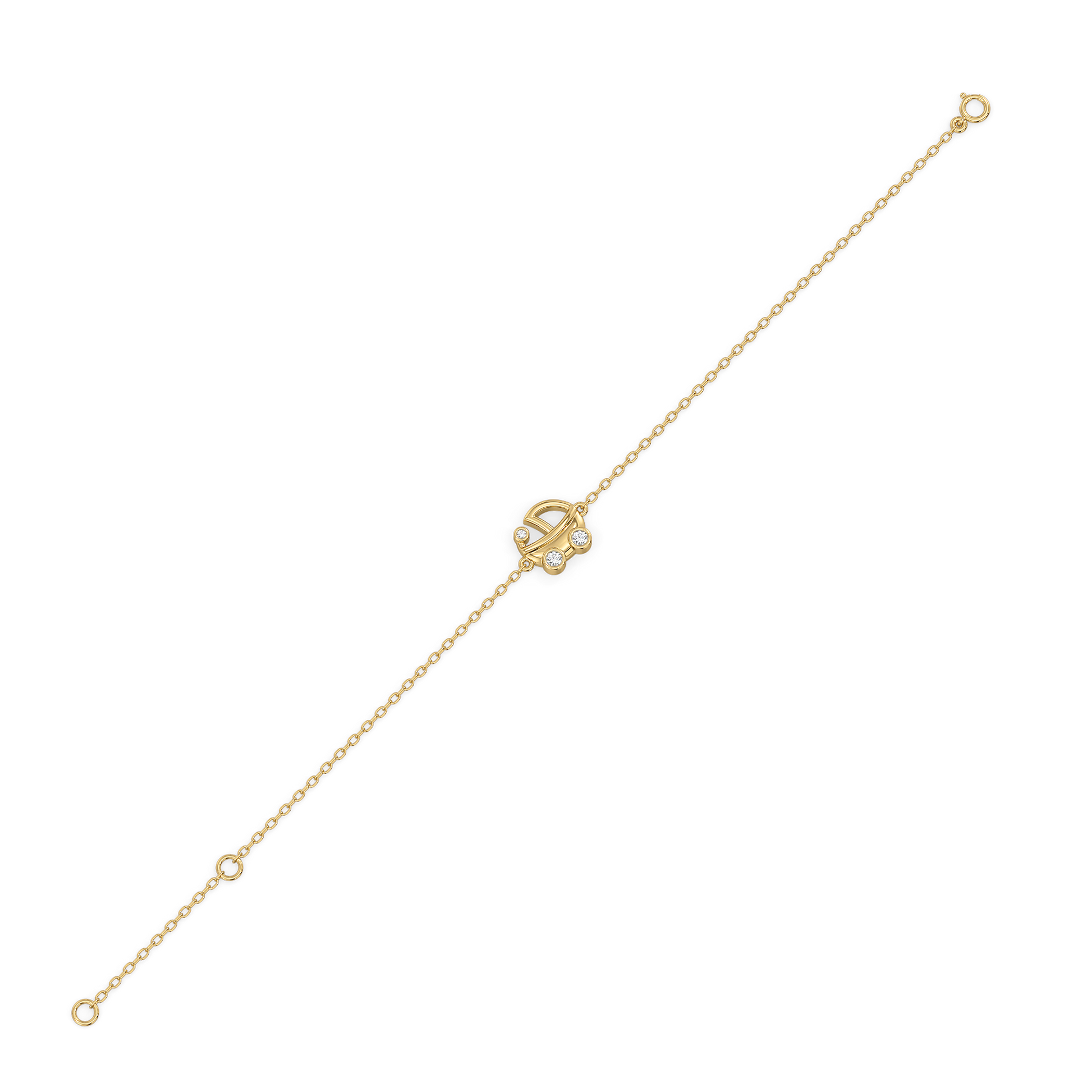 Cradle Glow - Lab Diamond Bracelet