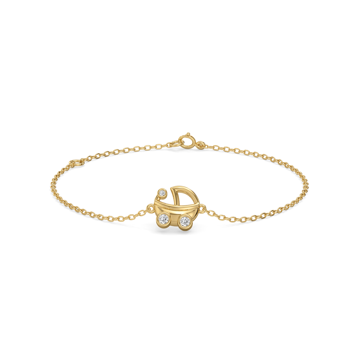 Cradle Glow - Lab Diamond Bracelet