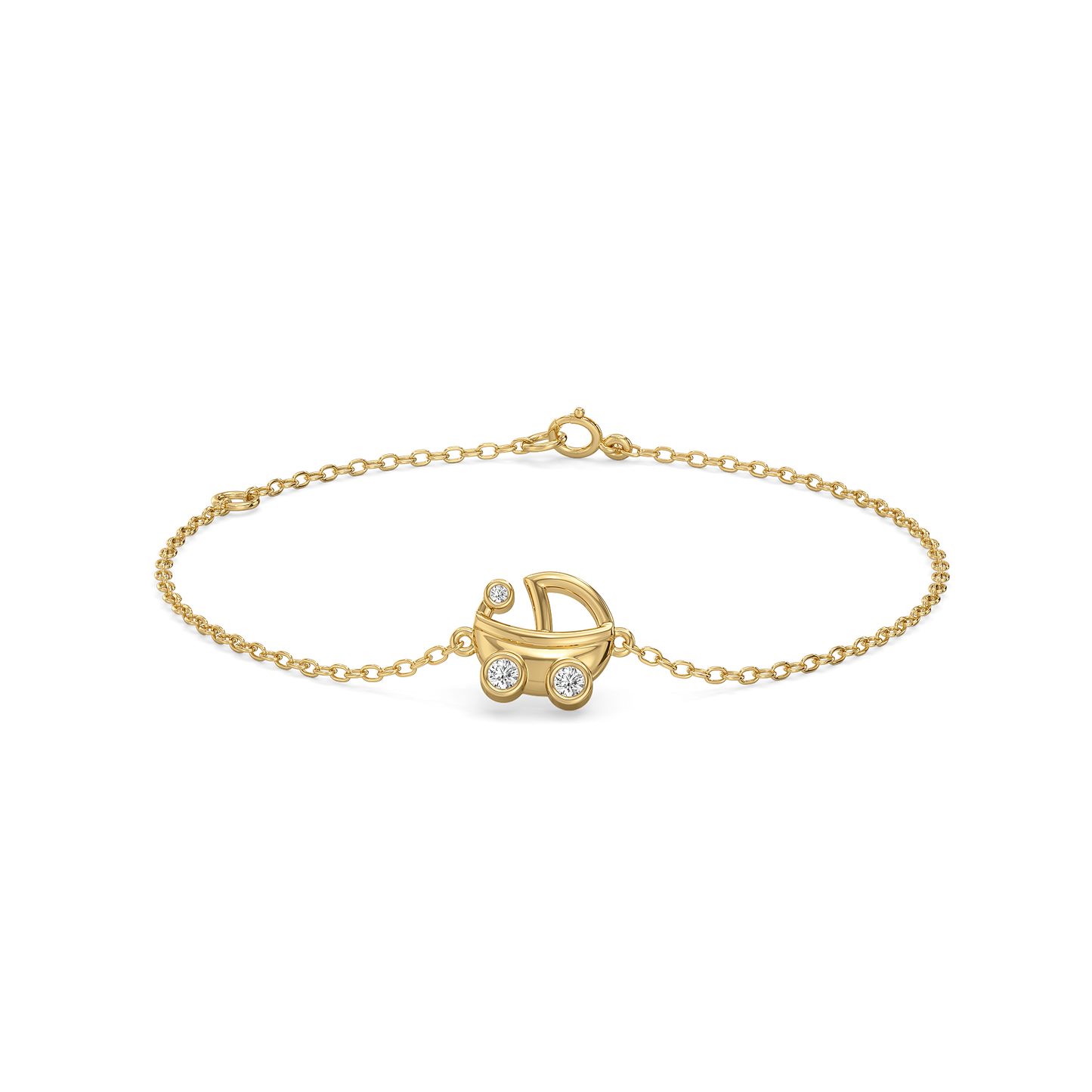 Cradle Glow - Lab Diamond Bracelet