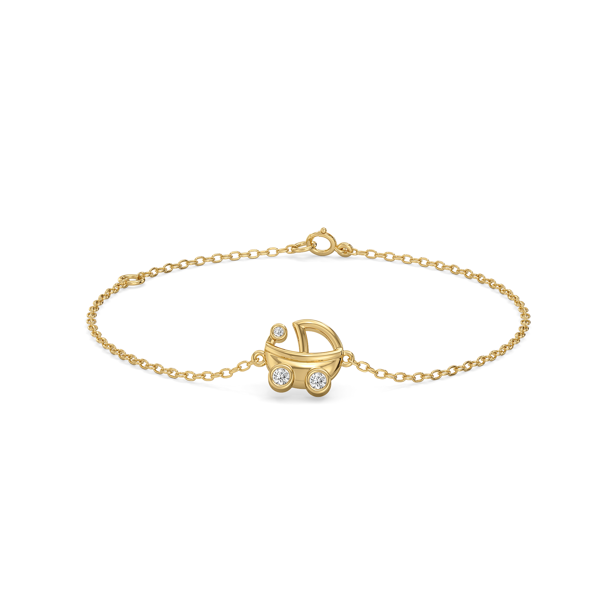 Cradle Glow - Lab Diamond Bracelet