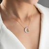 Lukson Mother Moon - Lab Grown Diamond Necklace