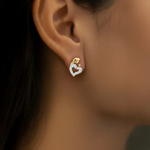Mother Moon - Lab Diamond Stud Earrings