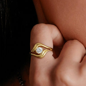 Palm of Love - Lab Diamond Ring