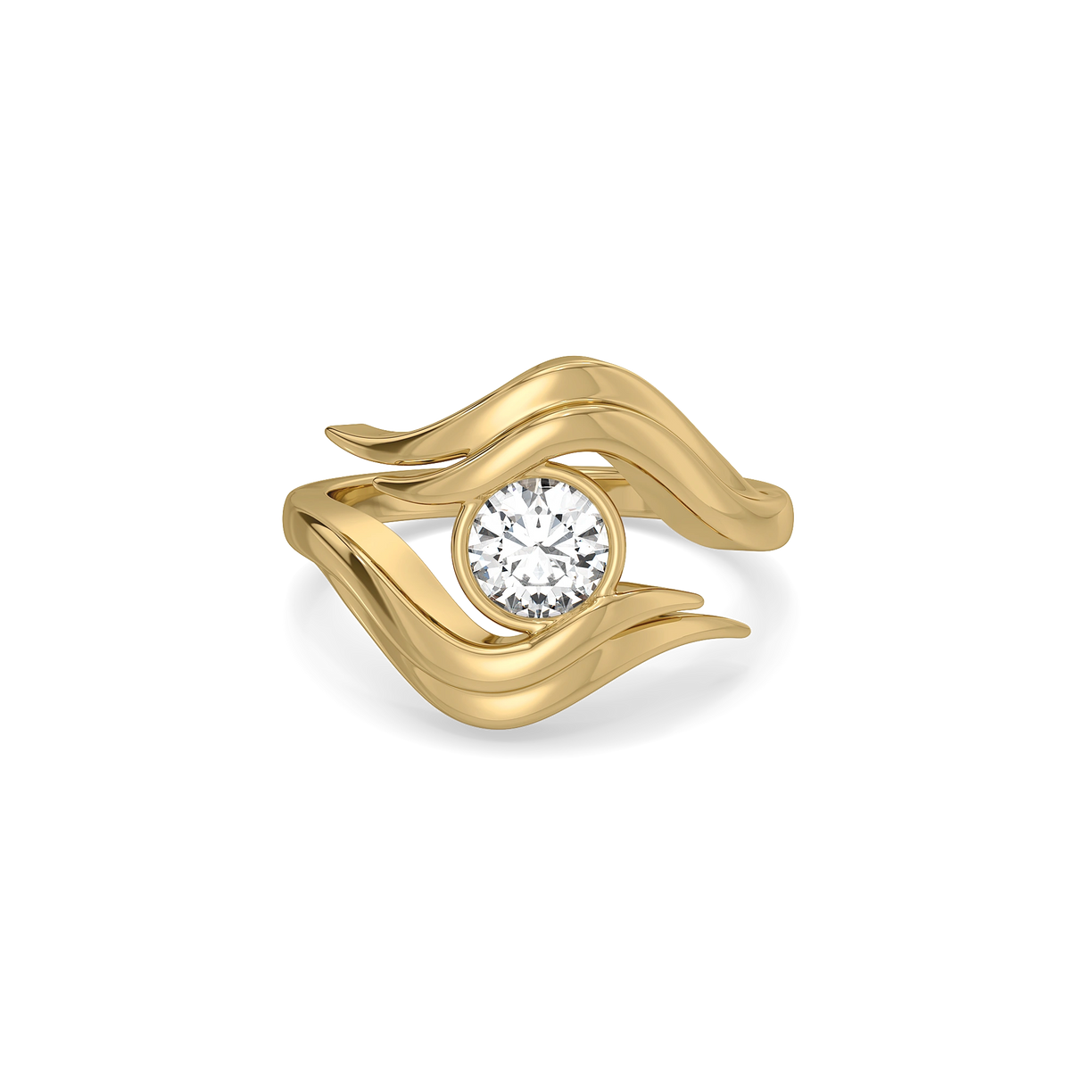 Palm of Love - Lab Diamond Ring