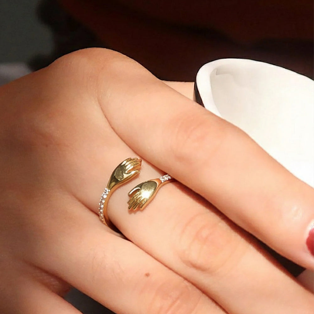 Holding You - Lab Diamond Ring