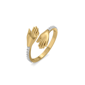 Holding You - Lab Diamond Ring