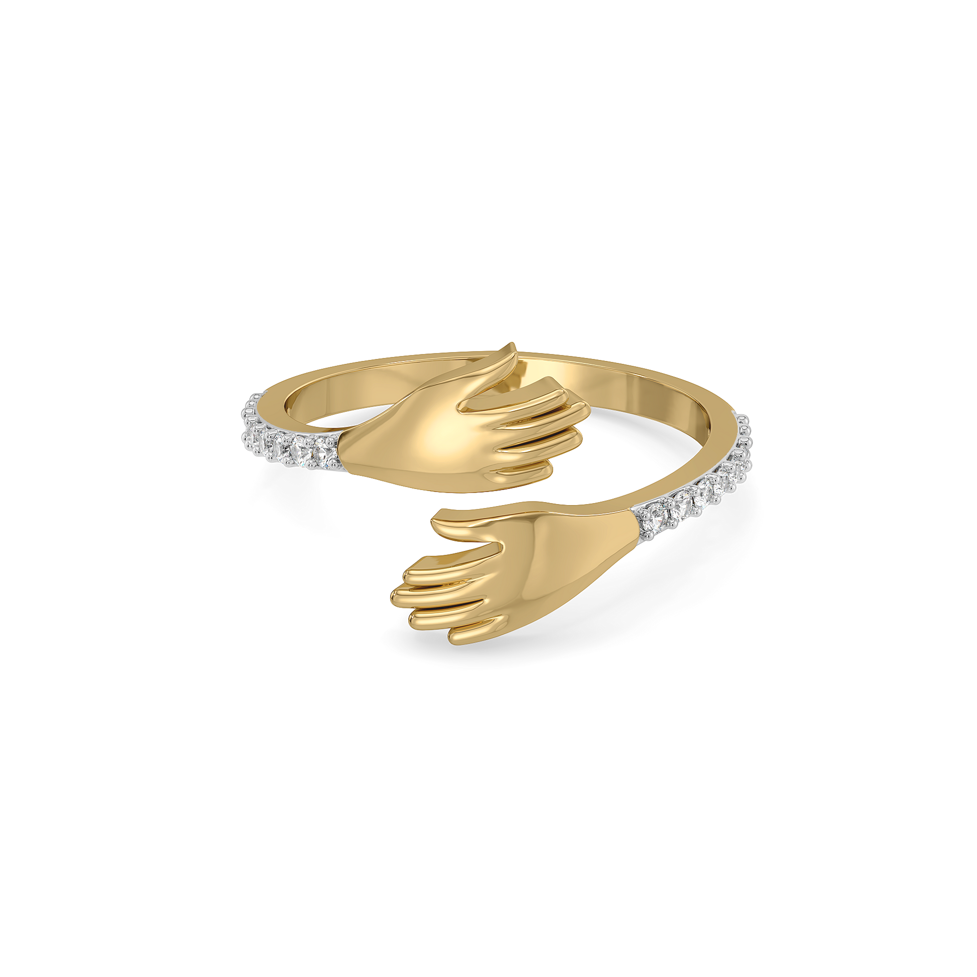 Holding You - Lab Diamond Ring