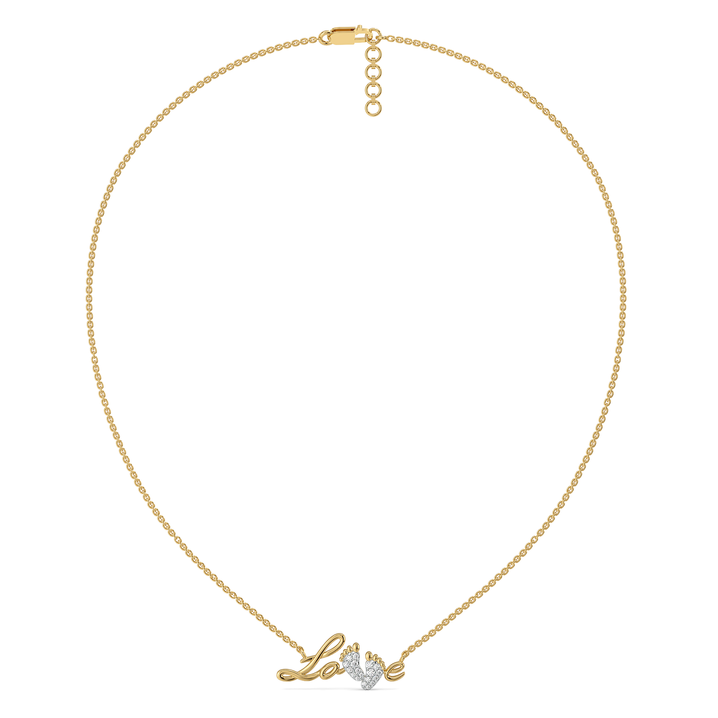 First Steps - Lab Diamond Necklace