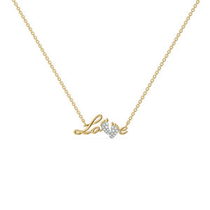 First Steps - Lab Diamond Necklace