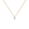 Lukson Winter Pearls Lab Grown Diamond Necklace
