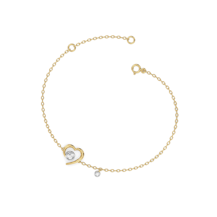 In Your Heart - Lab Diamond Bracelet