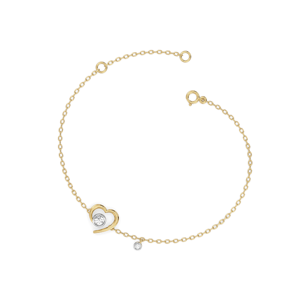 In Your Heart - Lab Grown Diamond Bracelet for Women - Lukson 