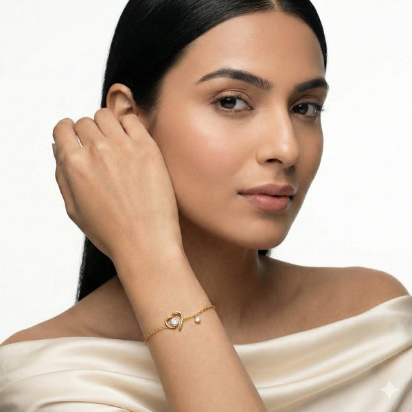 In Your Heart - Lab Grown Diamond Bracelet Online- Lukson 