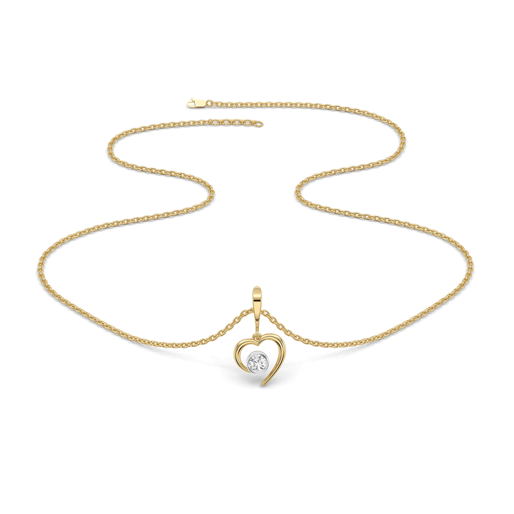 In Your Heart - Lab Diamond Necklace