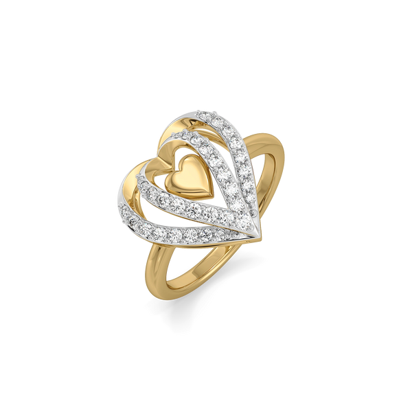 Wrapped in Love Lab Grown  Diamond Ring - Lukson
