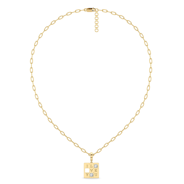 Pieces of Love - Lab Grown Diamond Necklace Online - Lukson