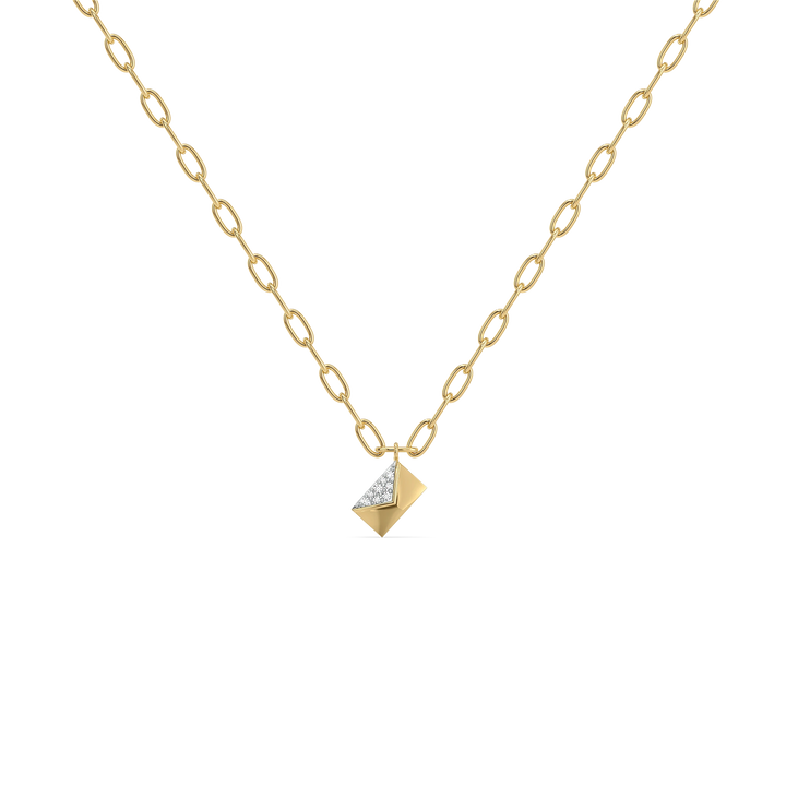 Secret Note - Lab Diamond Necklace